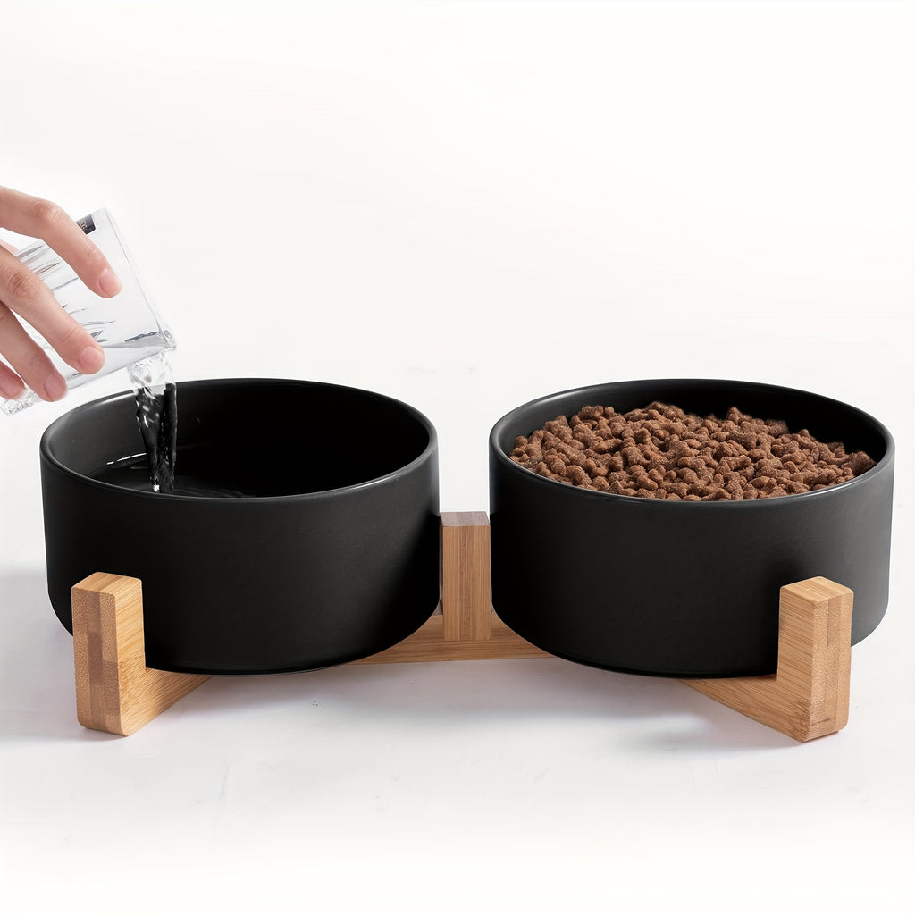 Double Pet Bowl for Food & Water