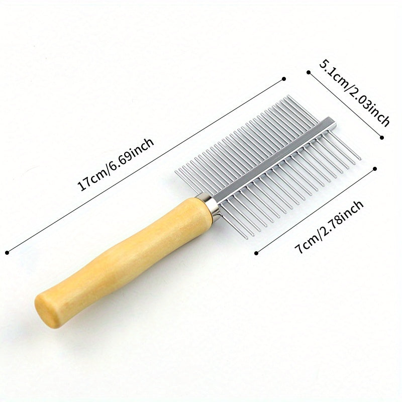 Double-Sided Pet Grooming Comb