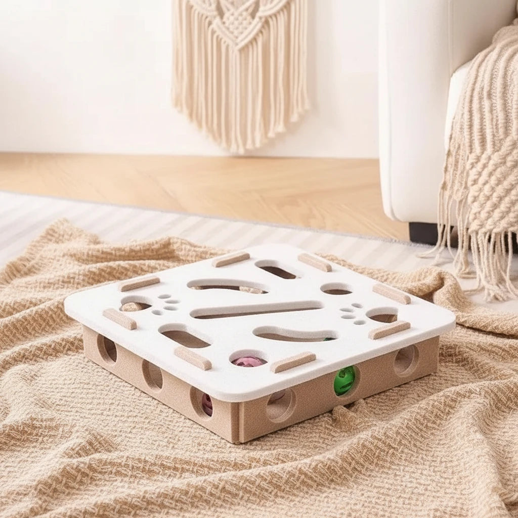 Indoor cat sports toy