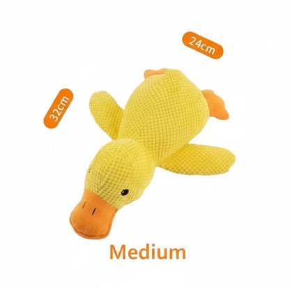 Duck chew toy for medium dogs