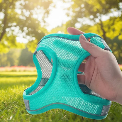 Puppy harness set adjustable vest