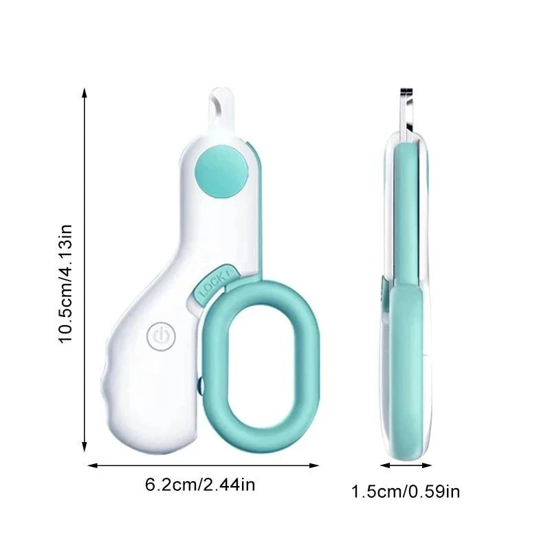 Stainless steel pet nail clipper