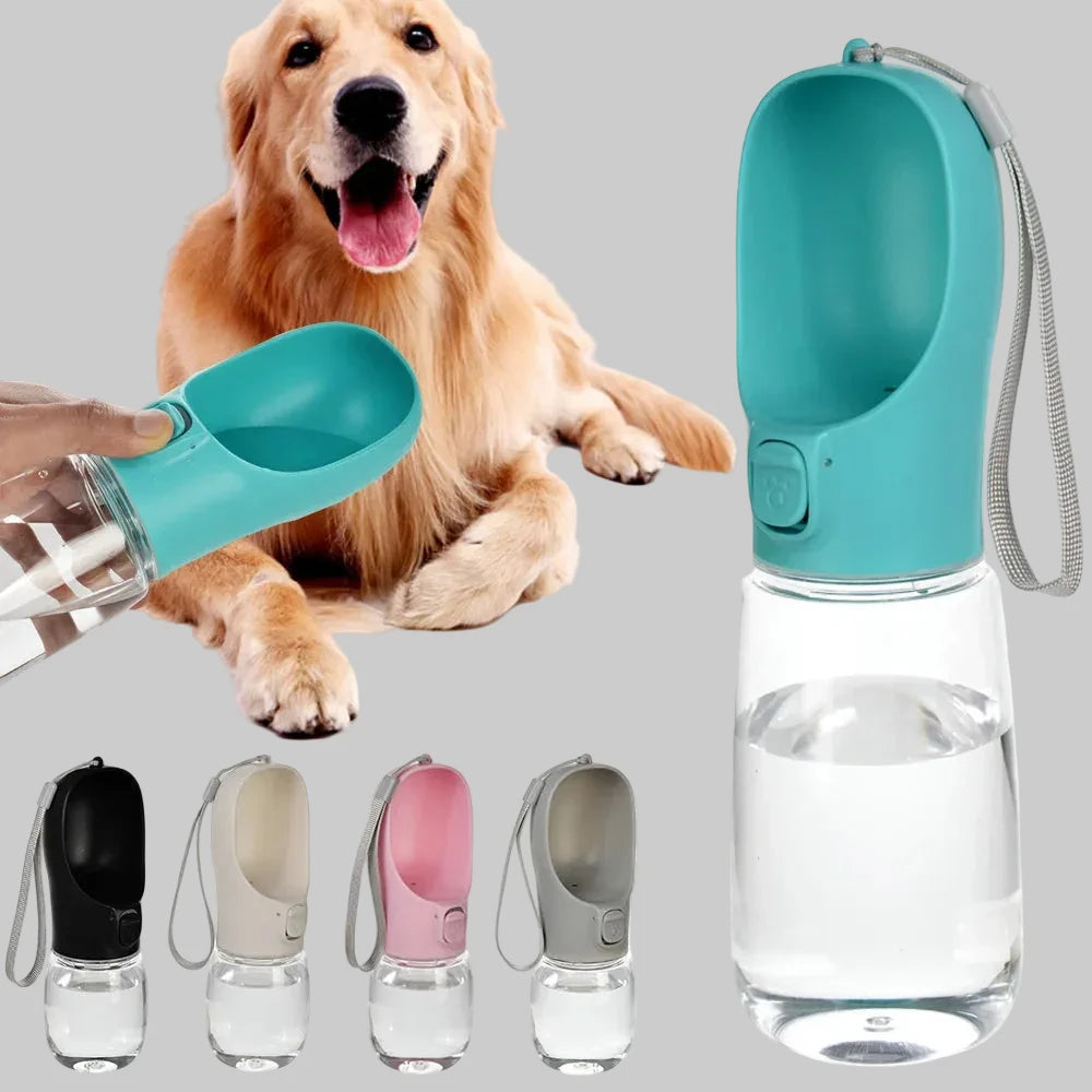 Pet Portable Big Dog Water Bottle for Small Large Dogs Outdoor Hiking Leakproof Puppy Drinking Bowls