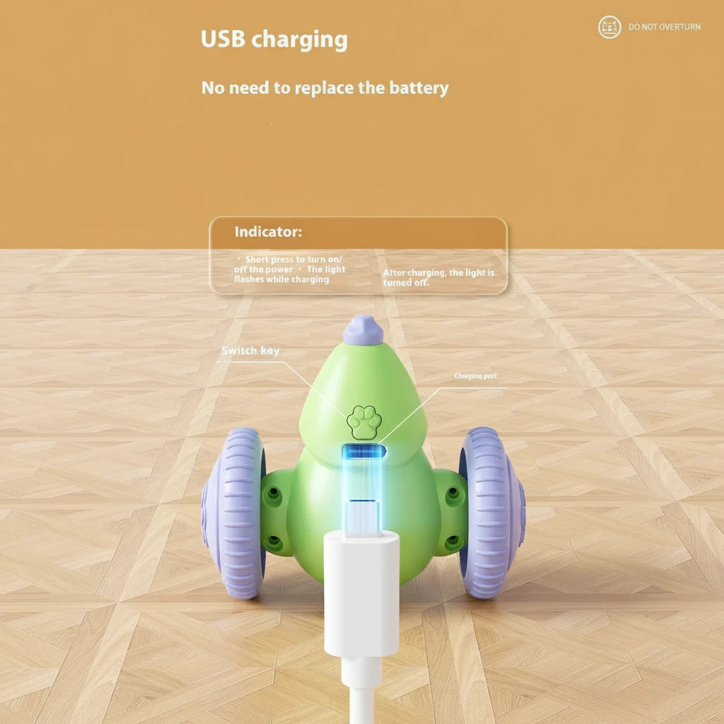 Indoor cat hunting toy