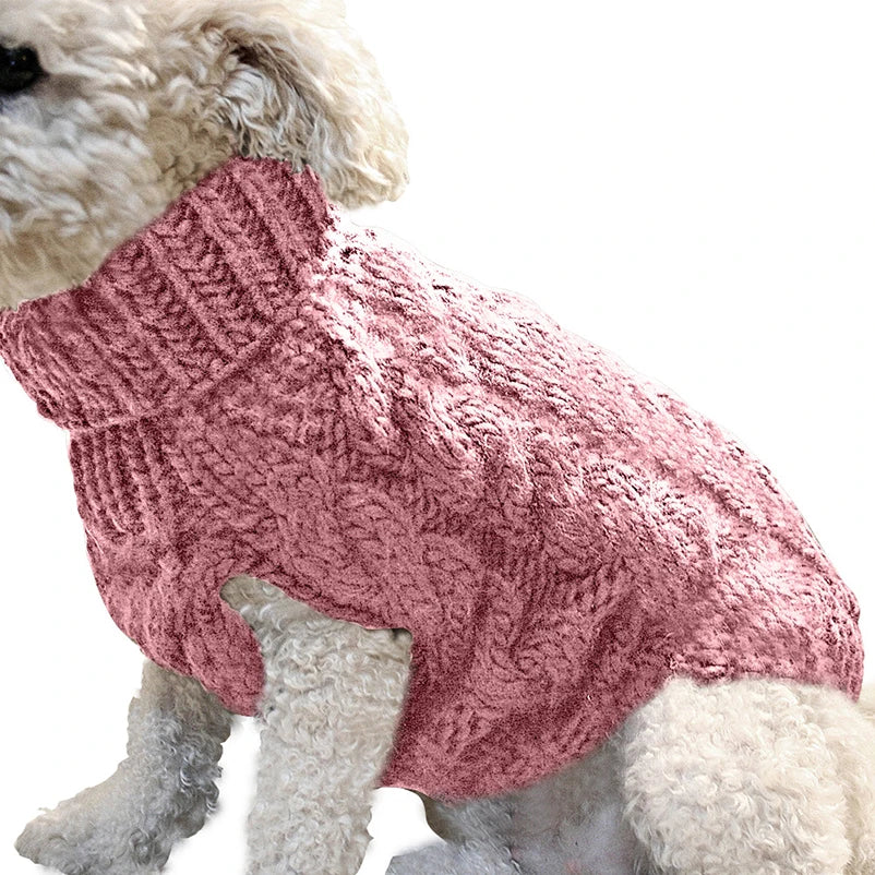 Warm Turtleneck Sweater for Dogs & Cats
