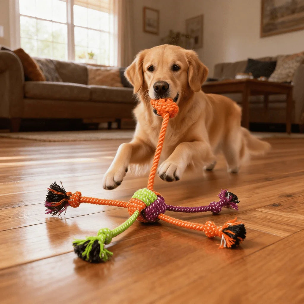 Durable Chewable Rope Toy for Dogs