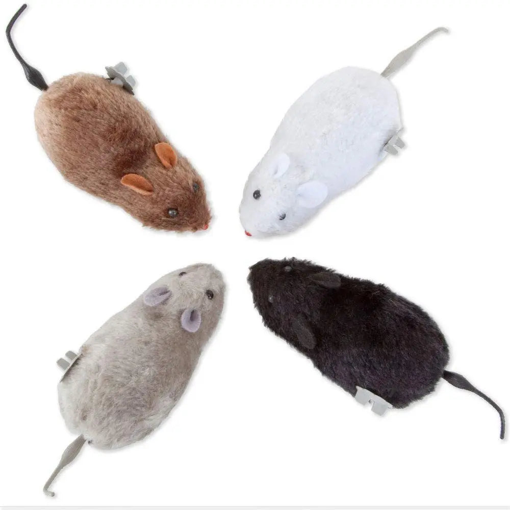 Interactive Running Mouse Toy for Cats