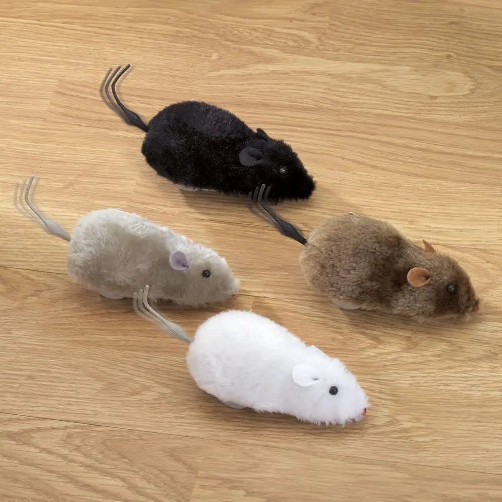 Interactive Running Mouse Toy for Cats