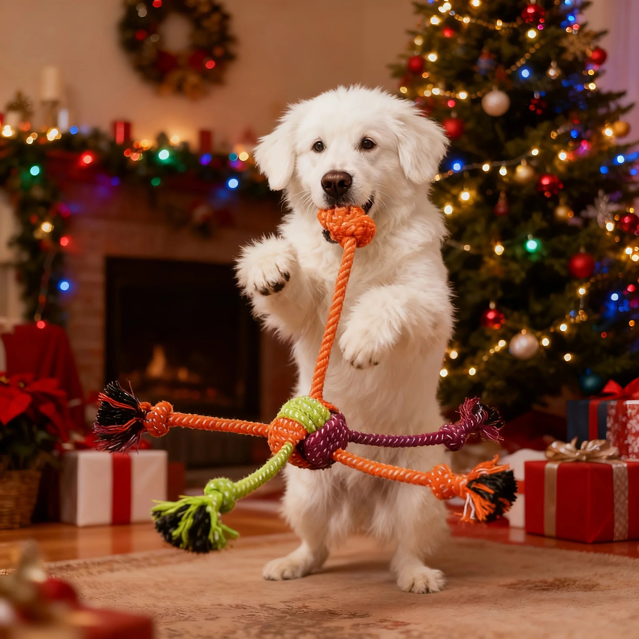 Durable Chewable Rope Toy for Dogs