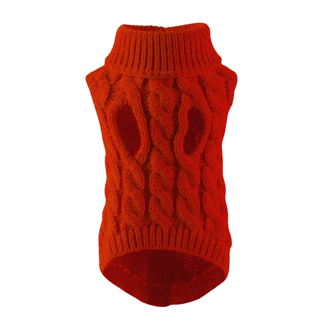 Warm Turtleneck Sweater for Dogs & Cats