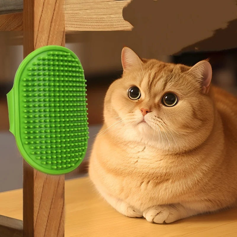 Soft Silicone Bath Brush for Pets
