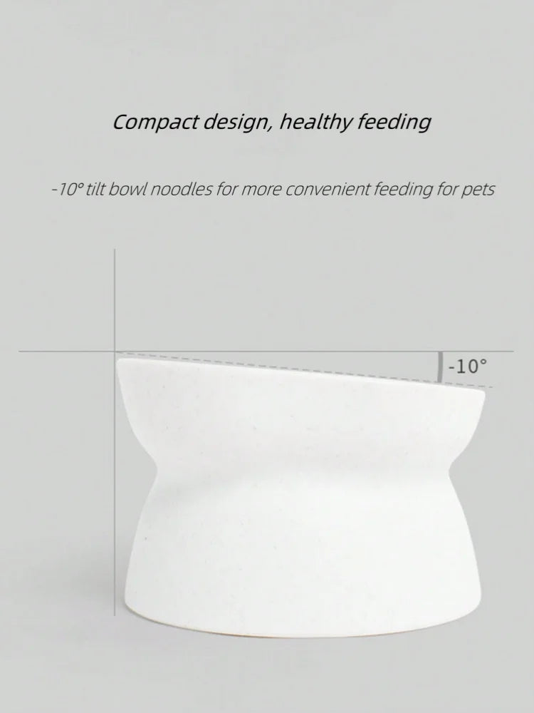 Anti-Slip Plastic Pet Bowl for Dogs & Cats