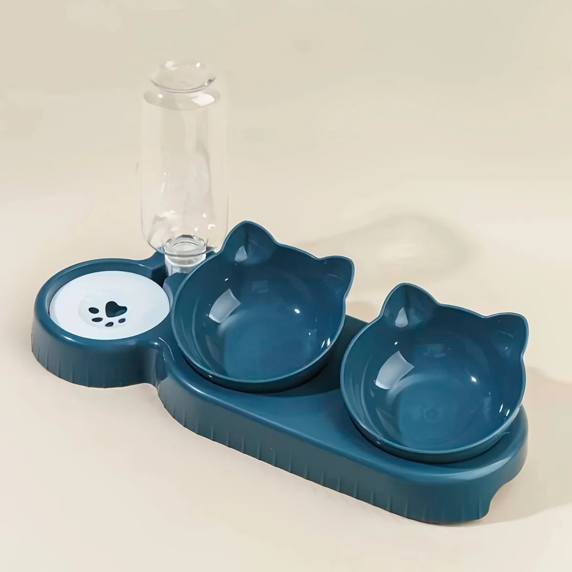 Pet Bowls with Automatic Water Feeder