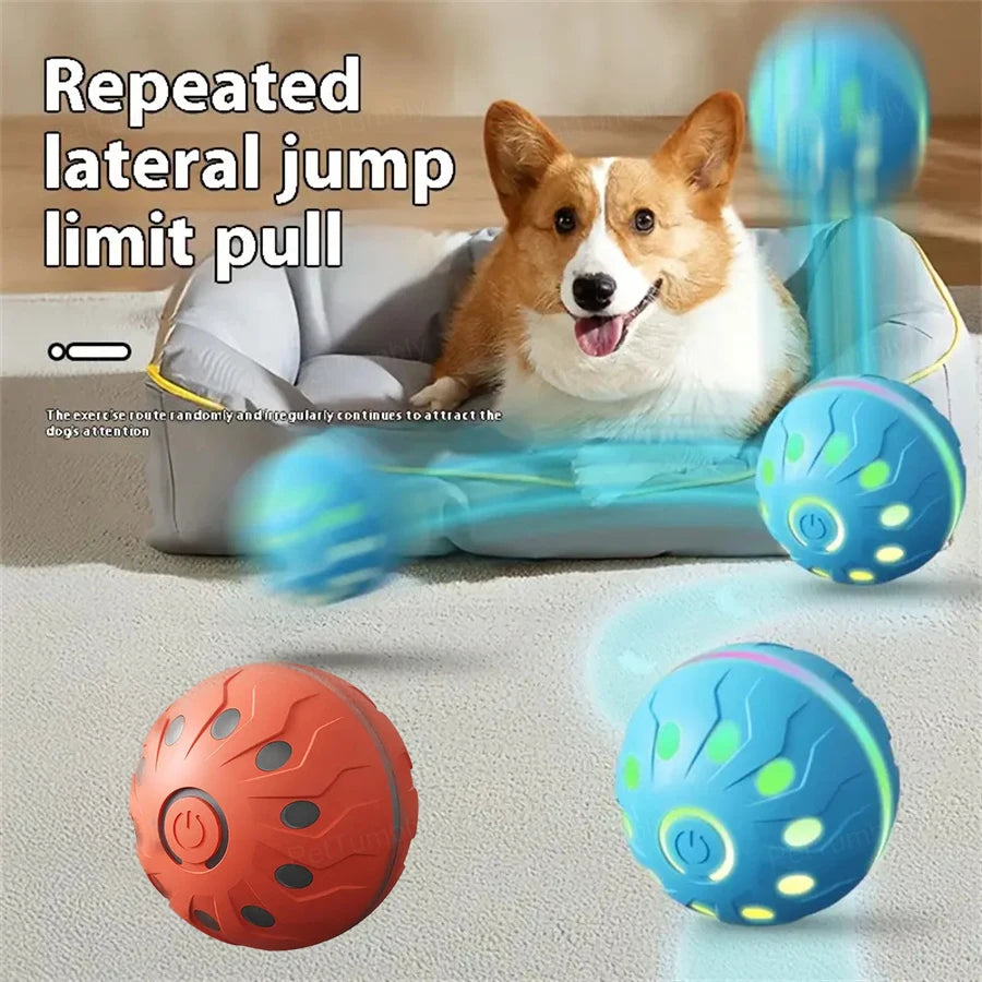 Automatic Moving Bouncing Ball Toy for Dogs & Cats