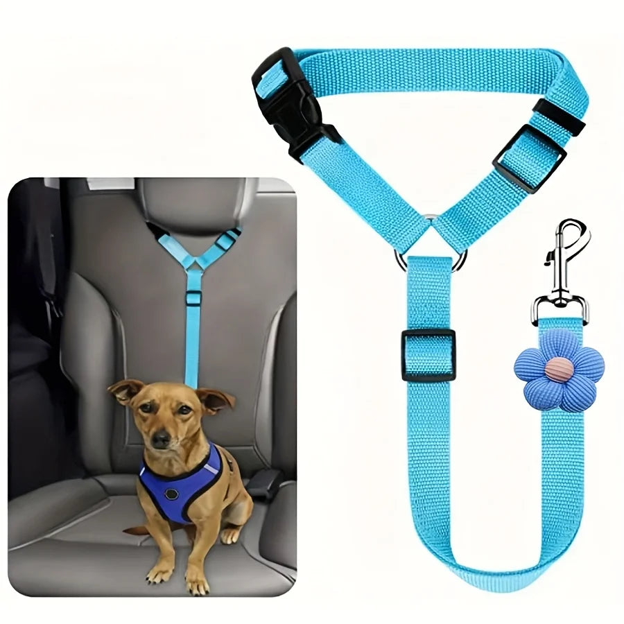 Adjustable Pet Seat Belt for Car Safety