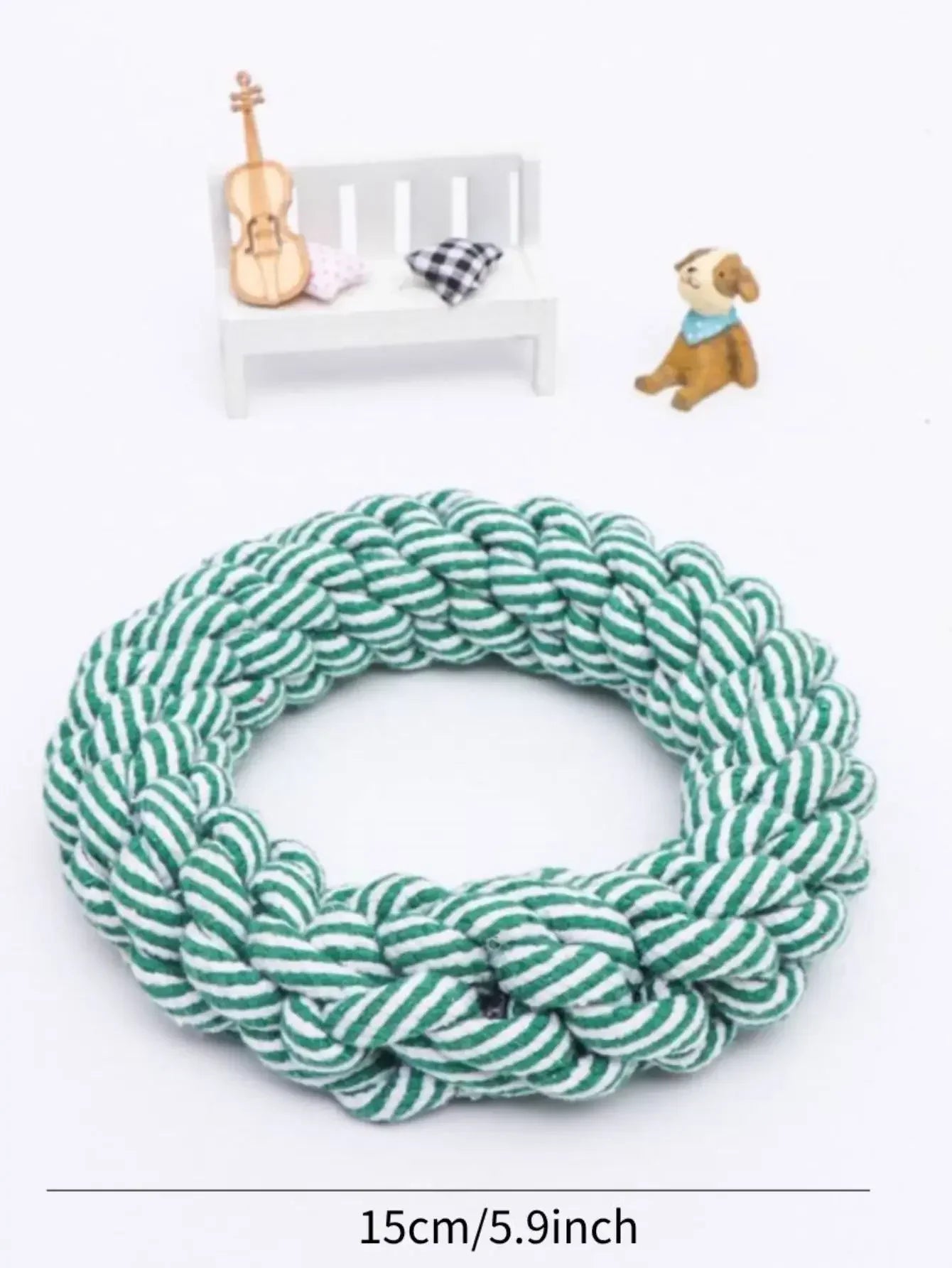 Bite Resistant Rope Toy for Dogs | Durable Chew & Tug Toy