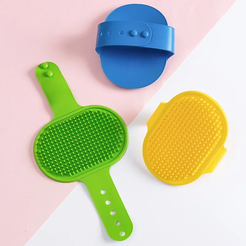 Soft Silicone Bath Brush for Pets