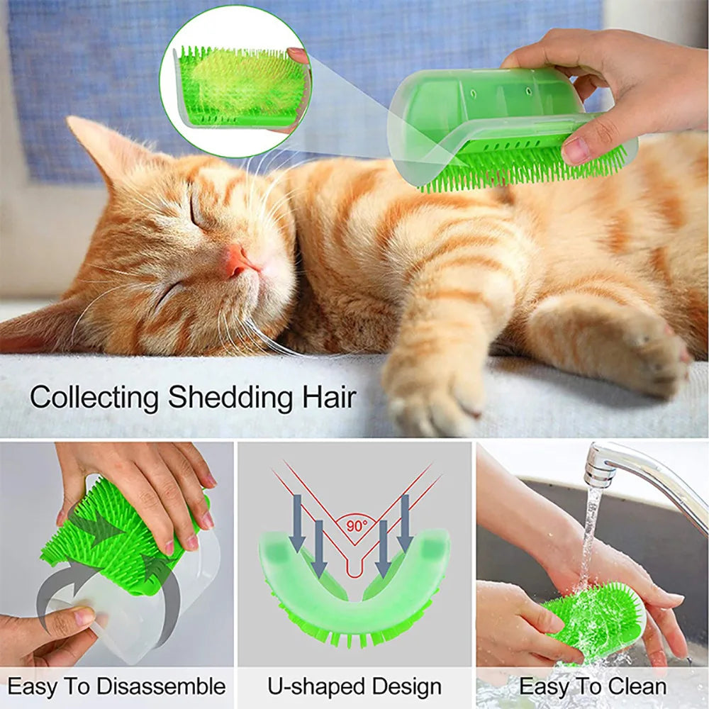 Pet Grooming Brush for Dogs & Cats