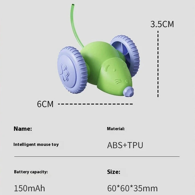 Cat exercise toy in motion