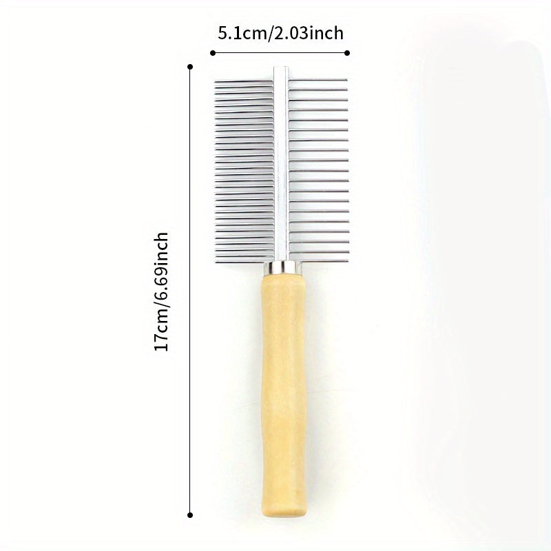 Double-Sided Pet Grooming Comb