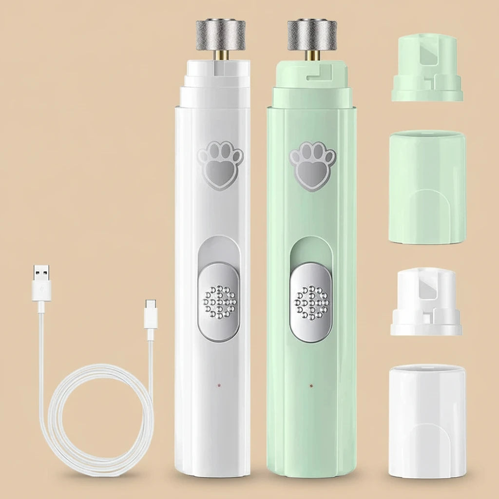 quiet pet nail trimmer rechargeable