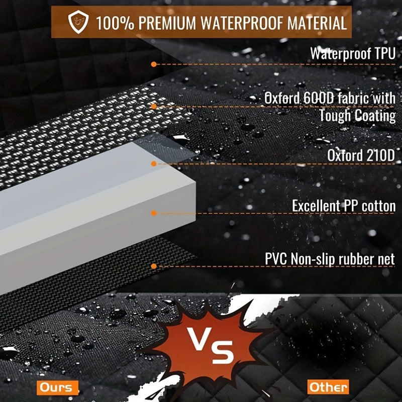 Waterproof Car Seat Cover Hammock for Dogs