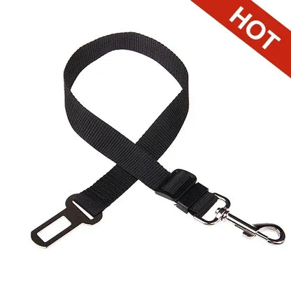 Dog car safety leash adjustable length