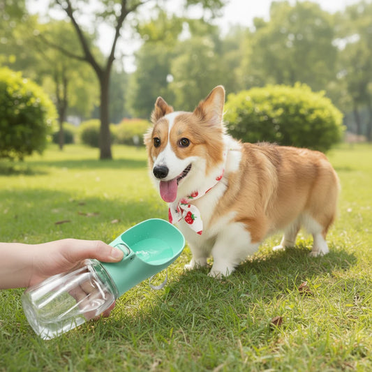 portable dog water bottle outdoor travel accessories