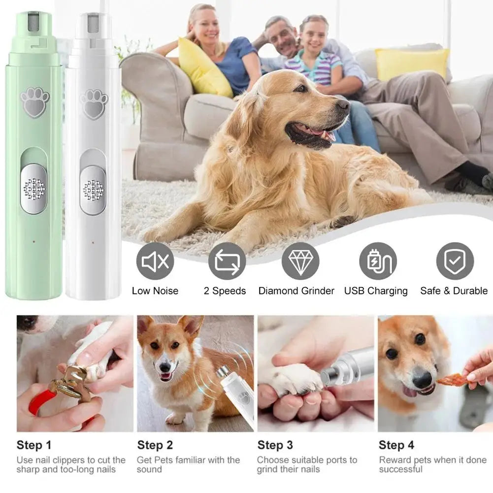 usb rechargeable pet trimmer
